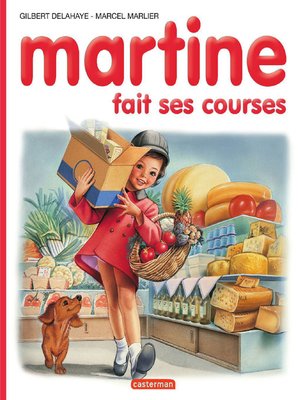 cover image of Martine fait les courses